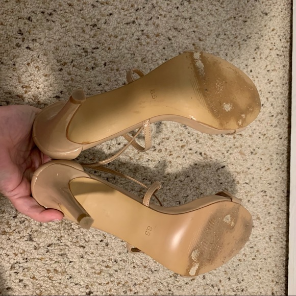 STEVE MADDEN heel Feliz nude size 8.5 - Picture 10 of 13